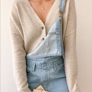 Breath of youth always falling for you cardigan